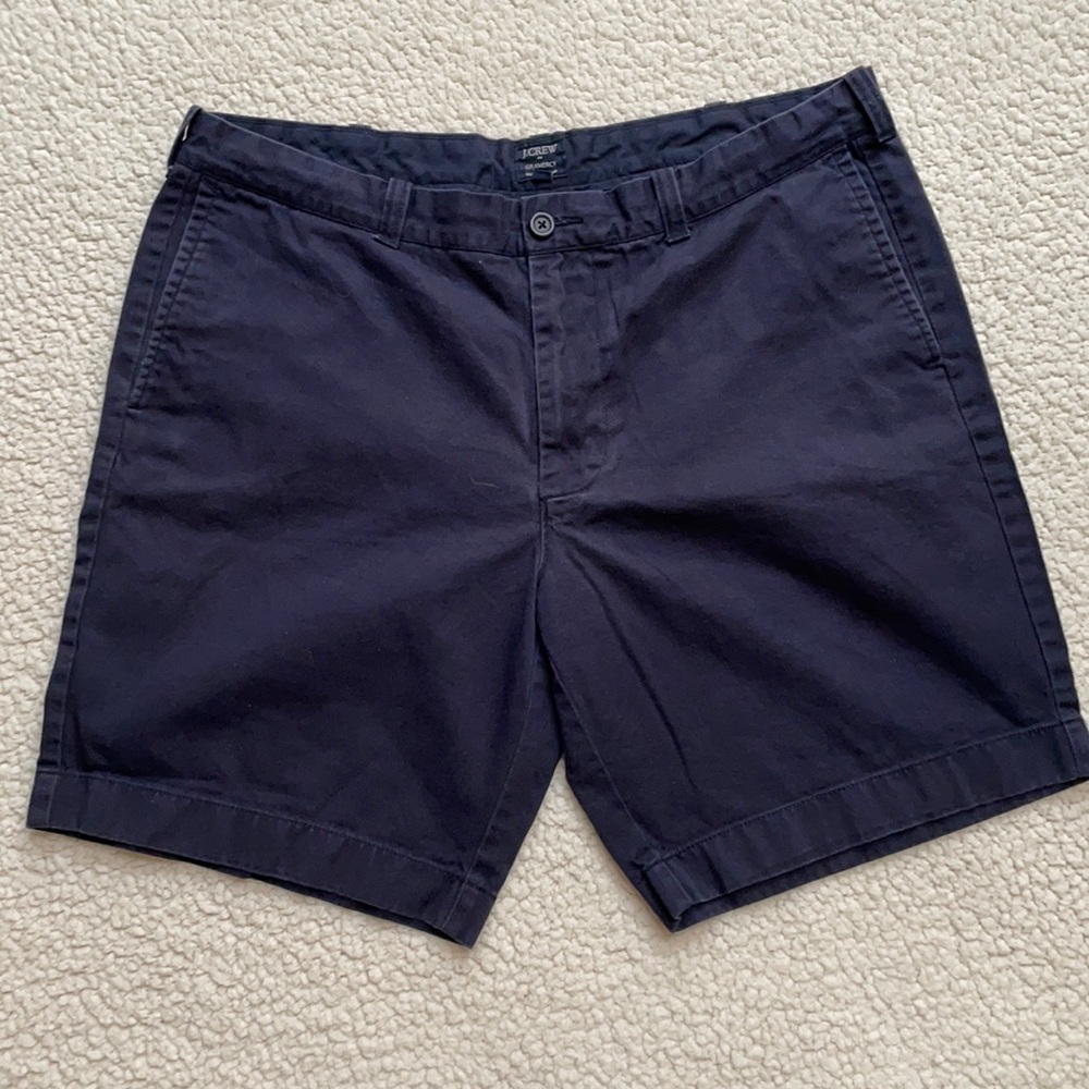 J.Crew Grammercy Shorts, Men, size 38, Navy Blue